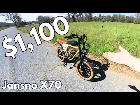 Dual Battery bike on a Budget?  The ,099 Jansno X70