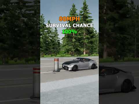 💥Realistic Simulation at Different Speeds in BeamNGdrive