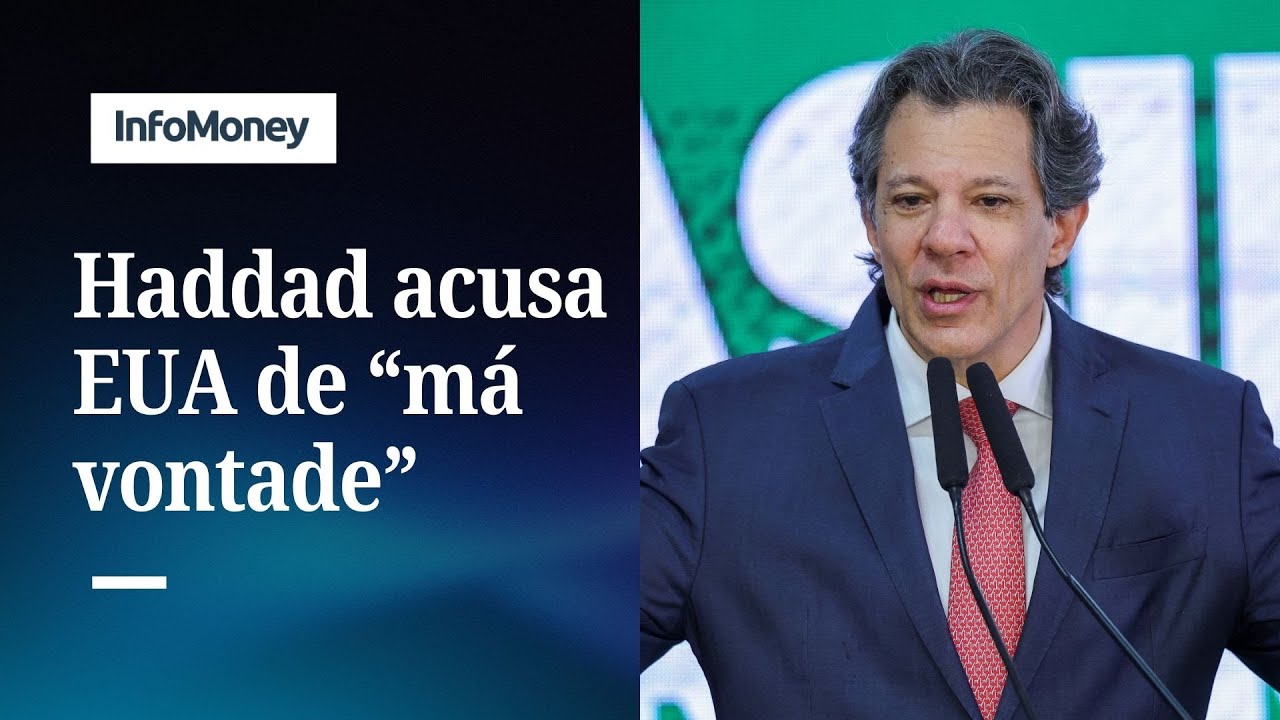 Haddad acusa EUA de má vontade e diz que Brasil queria negociar | InfoMoney News