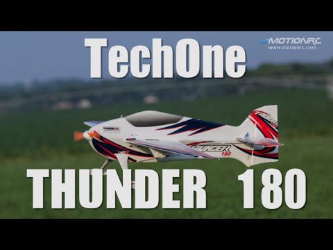 TECHONE THUNDER 180 F3P RED 900MM (35.4") WINGSPAN - PNP Flight Review - UCubk5oFcnH0G47QJsj22fKw