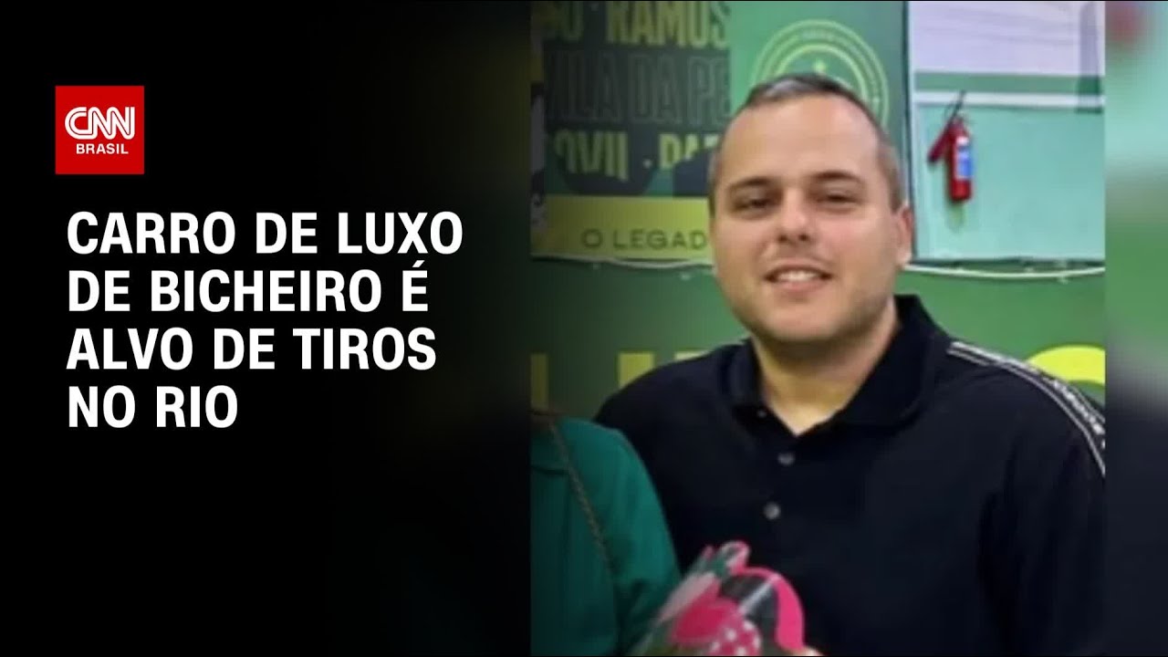 Carro do bicheiro Vinicius Drummond é atingido por tiros no Rio de Janeiro | BASTIDORES CNN