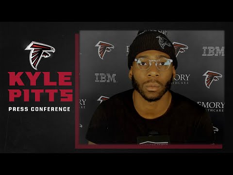 Kyle Pitts recaps his rookie season and speaks on the future | Atlanta Falcons | NFL video clip