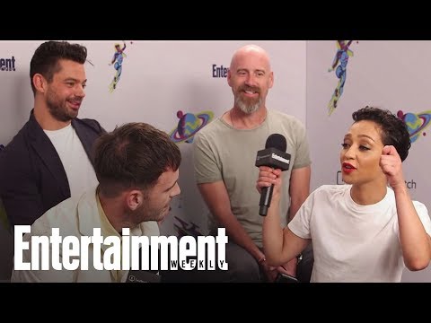 Preacher: Dominic Cooper On Filming A Harsh Scene That Was Cut | SDCC 2018 | Entertainment Weekly - UClWCQNaggkMW7SDtS3BkEBg