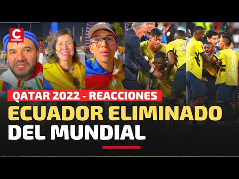 QATAR 2022: ECUADOR perdió con SENEGAL y QUEDÓ ELIMINADO | Ecuador 1-2 Senegal | REACCIONES