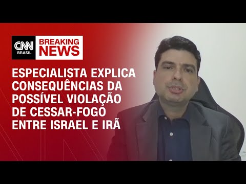 ​Israel x Irã: especialista explica consequência de possível violação do cessar-fogo | CNN NOVO DIA