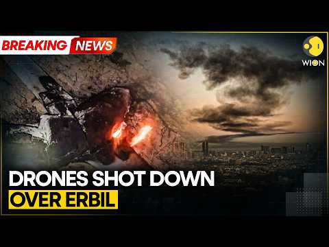 Israel-Iran War | Iraq Downs Drones Targeting US Embassy in Erbil | WION BREAKING