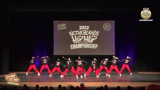DCJ - MegaCrew Division - Netherlands Hip Hop Dance Championship 2022