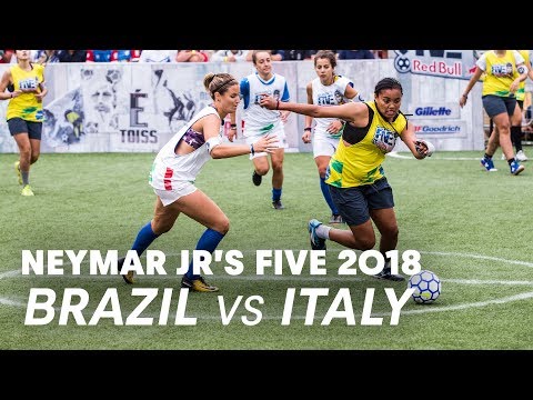 Neymar Jr's Five 2018 Women's Final Match: Brazil vs Italy | Five-A-Side Football Tournament - UCblfuW_4rakIf2h6aqANefA