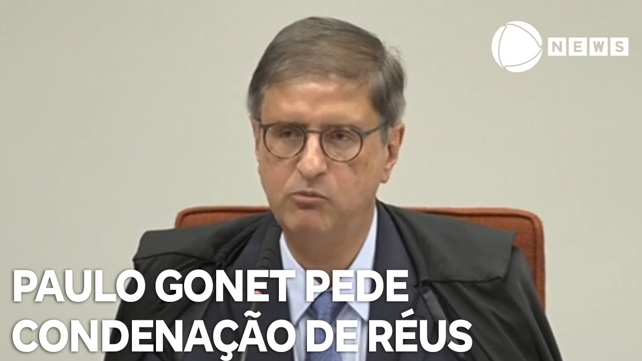 Paulo Gonet pede condenação de réus por tentativa de golpe de Estado