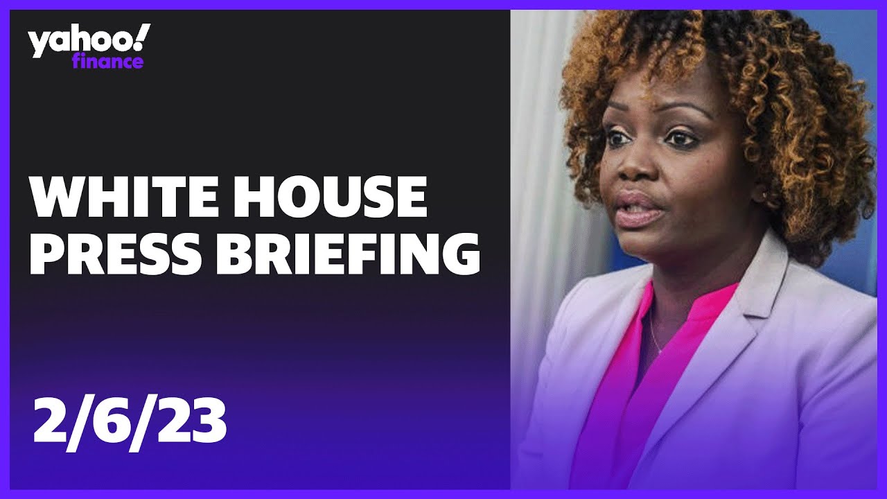 LIVE: White House Press Secretary Karine Jean-Pierre holds briefing