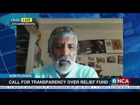 KZN Floods | Discussion | Call for transparency over relief funds