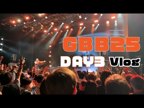 感動と決意！！！GBB25 DAY3 Vlog / momimaru
