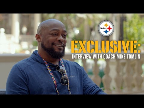 Exclusive: 1-on-1 Interview with Coach Mike Tomlin | Pittsburgh Steelers video clip