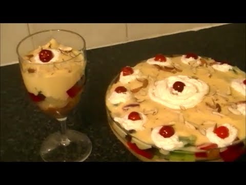 CUSTARD TRIFLE RECIPE *COOK WITH FAIZA* - UCR9WXUxcp0bR9OWi5ersIHw