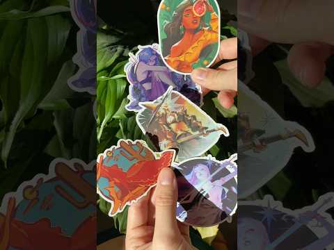 If you collect stickers, you’ll LOVE these!