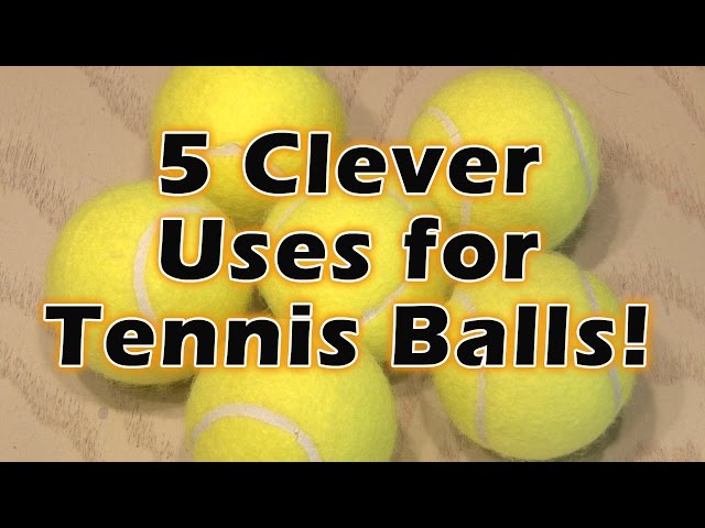 What to Do With Old Tennis Balls?