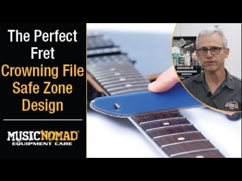 Master Guitar Fret Crowning with the Safe Zone S-File Tool by MusicNomad