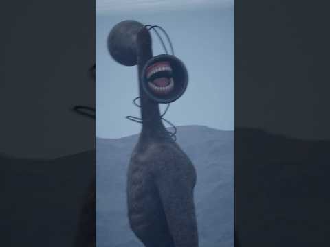Siren Head seen from an airplane #sirenhead #cartooncat #shorts