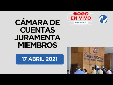 EN VIVO: Juramentación miembros Cámara de Cuentas de la República Dominicana