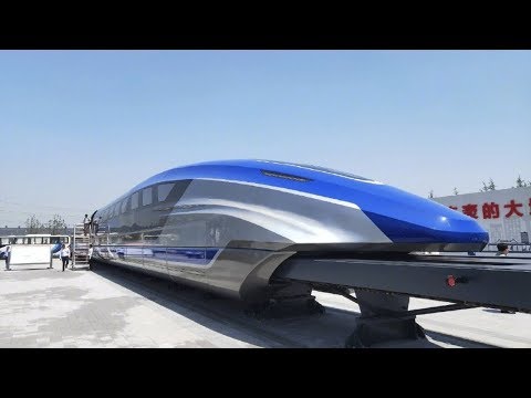 تحدي الصين أسرع قطار في العالم لن تصدق كيف يمشي وكم تبلغ سرعته...!!!