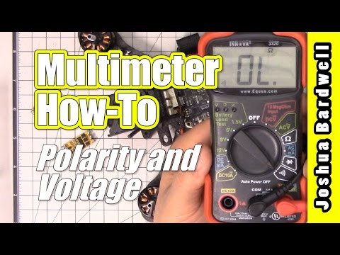 HOW TO USE A MULTIMETER to verify polarity and voltage - UCX3eufnI7A2I7IkKHZn8KSQ