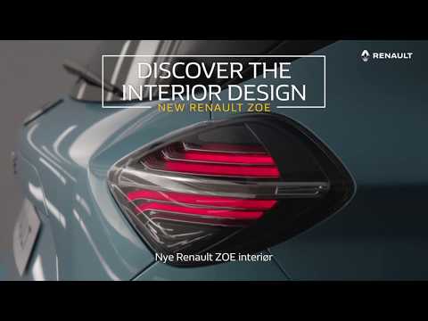 Presentasjon av nye Renault ZOE: Innvendig