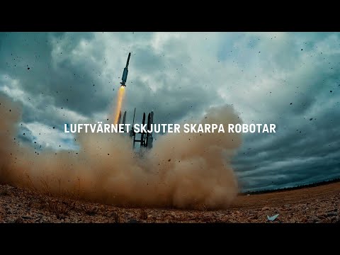 Luftvärnet skjuter skarpa robotar