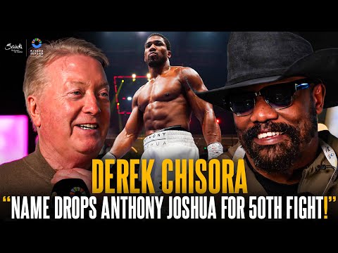 Derek Chisora name drops Anthony Joshua as he hints at 50th fight opponent with Frank Warren 👀 😳