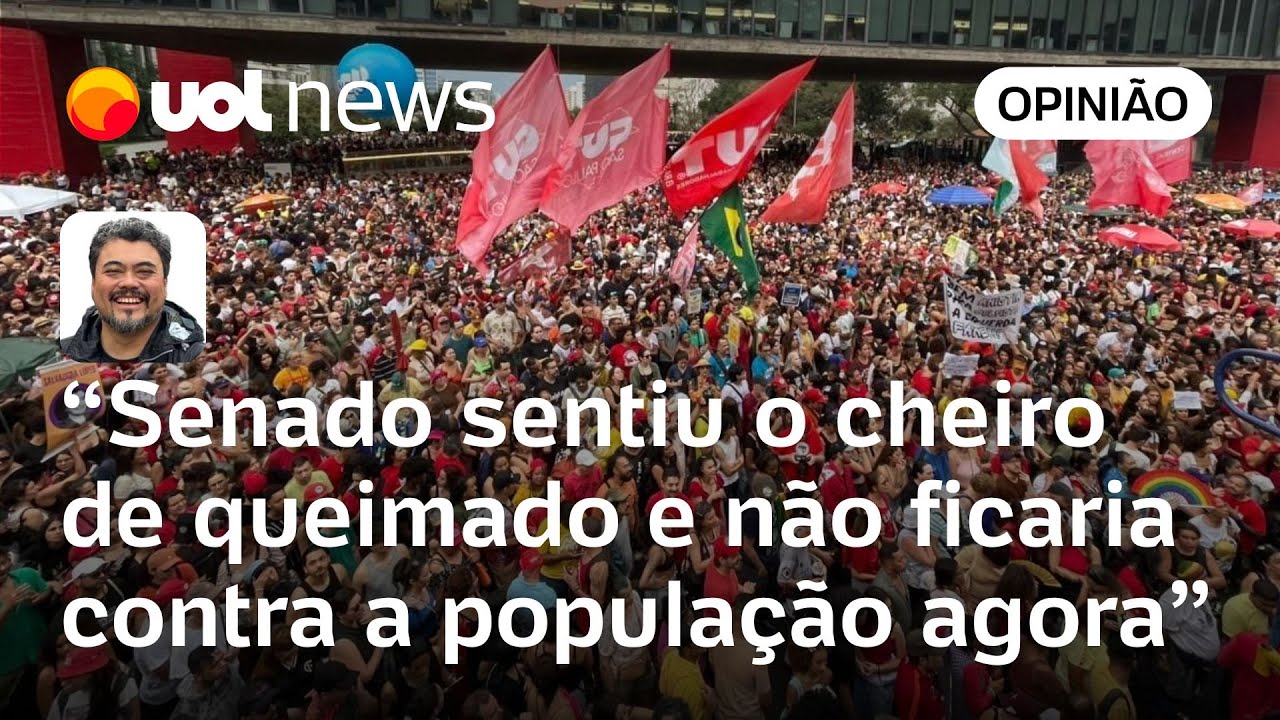 PEC da Blindagem Deputados queriam que Alcolumbre fosse burro e ignorasse as ruas | Sakamoto