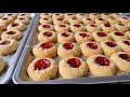 TANPA CETAKANSUPER DUPER ENAK KUE KERING LEBARAN 2024 THUMBPRINT COOKIES STRAWBERRY