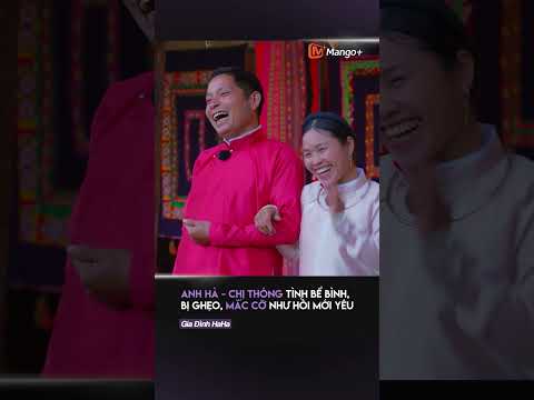 Anh Hà Chị Thông tình cảm quá đi thôi #shorts #giadinhhaha