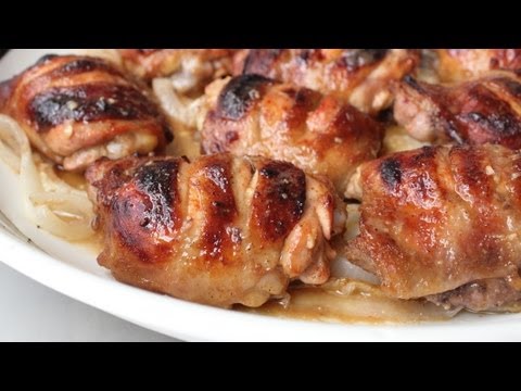 Sweet Hot Mustard Chicken Thighs - Baked Chicken Recipe - UCRIZtPl9nb9RiXc9btSTQNw