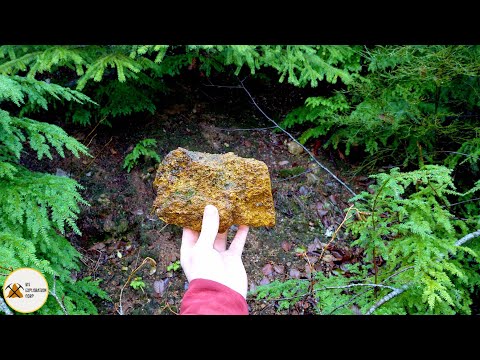 I Found A Rusty, Vuggy Quartz Vein With High Grade Gold!