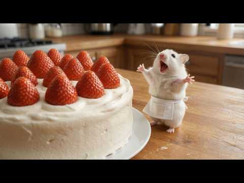 【ポトフ便り】イチゴのケーキ作り