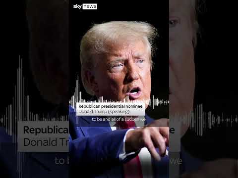 Trump describes gunman incident