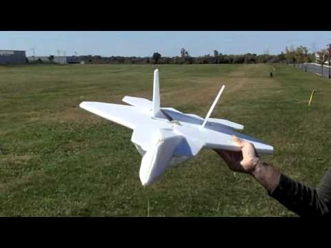 RC Powers F22 EZ build 1st test flight - UCFlgcKIy5D87aQFZxCTr4lg