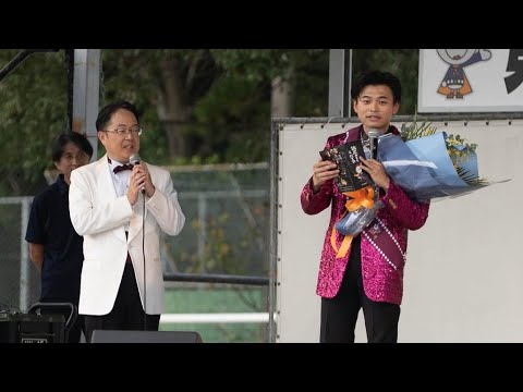 🌸二見颯一、ふるさと宮崎で感動の歌声🎤✨「国富町総合町民祭」MRT放送で涙と笑顔のステージに!😭💖