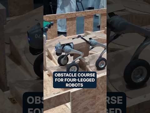 Obstacle course for four-legged robots | New Technology | PRO ...