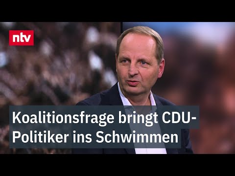 Heilmann teilt Parteilinie nicht: Koalitionsfrage bringt CDU-Politiker ins Schwimmen | ntv