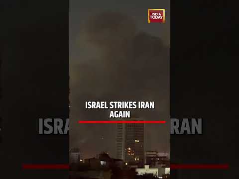 Israel Strikes Iran Again! Massive Air Raids Rock Tehran as Middle East War Escalates Fast