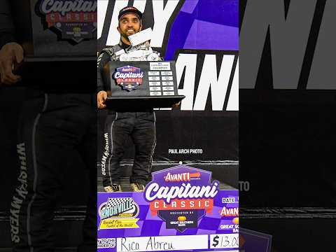 Rico Abreu update, including his busy 2025 sprint car schedule - dirt track racing video image