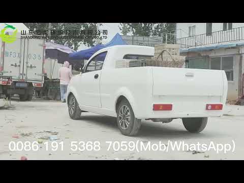 EEC COC L7e Approval Electric Pickup Truck for Daily Delivery electric car for shopping