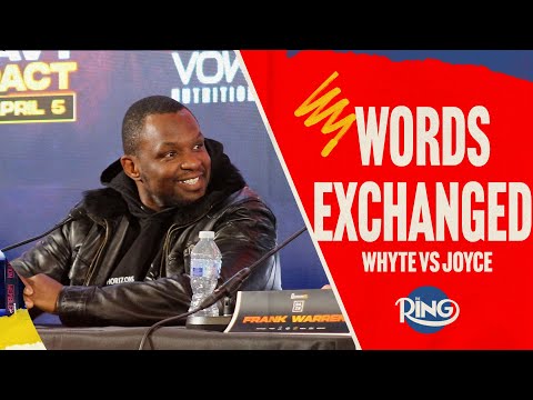 “Joe Joyce Is So F**king Boring!” Dillian Whyte GOES IN At Press Conference