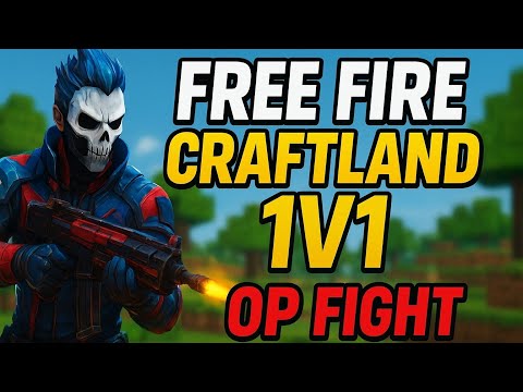  "Free Fire Craftland 1v1 😱 OP Fight | Headshot King 👑" #explore #subscribe 