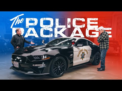 Ford Mustang Tribute to California Highway Patrol: Design and Features