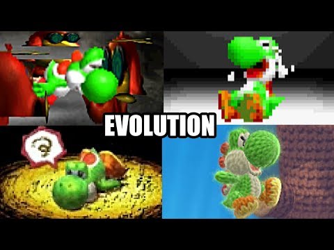 EVOLUTION OF YOSHI'S DEATHS & GAME OVER SCREENS (1990-2017) NES, SNES, N64, GBA, DS, Wii U & 3DS - UCwtnZUOk44DCCFFT6QG6LdA