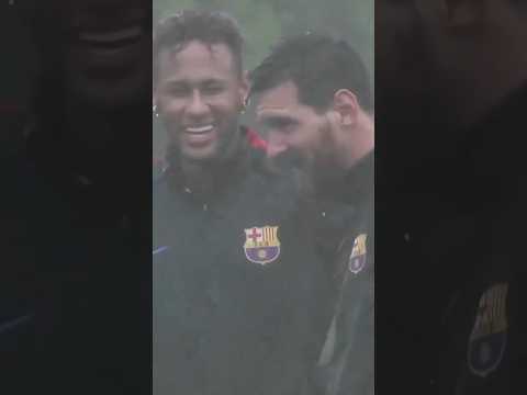 El ÚLTIMO ENTRENAMIENTO de la MSN 😪💔 #fcbarcelona #neymar