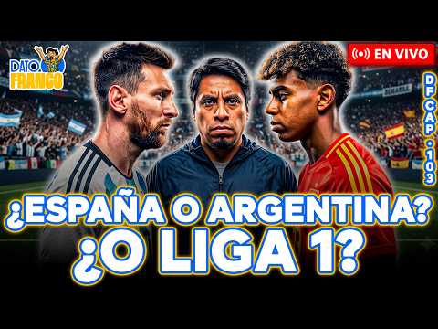 🔥⚽ ¡FIN DE SEMANA DE FÚTBOL! ¿LE METEMOS TODO A LA FINAL O AL REGRESO DE LA LIGA 1? #DATOFRANCO
