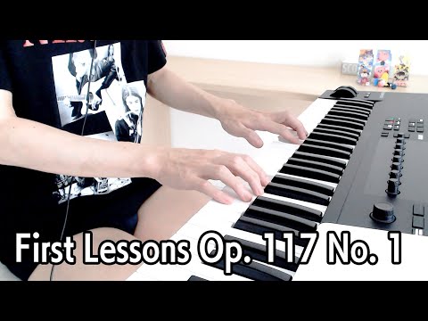 First Lessons Op. 117 No. 1 - Cornelius Gurlitt 【ピアノの練習中 - 初心者】
