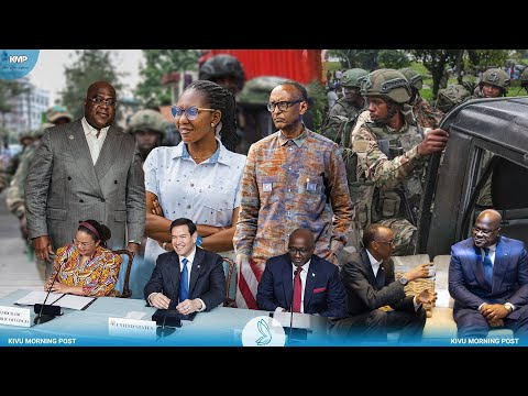 GOMA : SOUS L'AFC-M23, LA POPULATION S'EXPRIME SUR L'ACCORD DE PAIX ENTRE LA RDC ET LE RWANDA